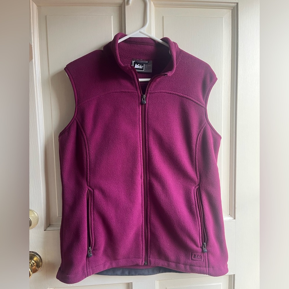 REI Raspberry Fleece Jacket